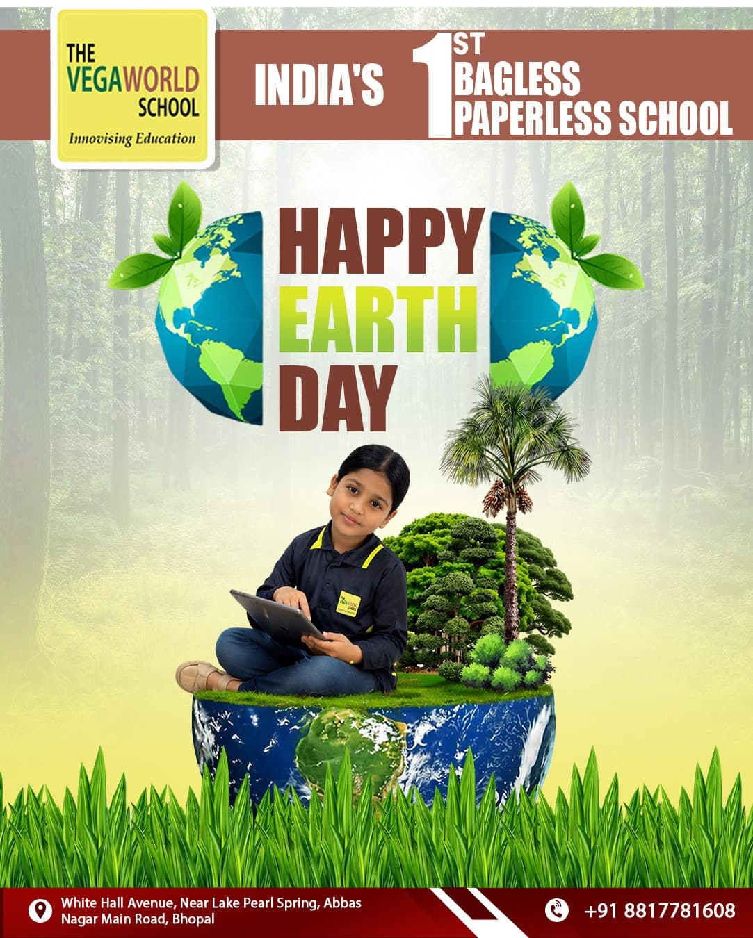 The <SchoolName /> School campus moment