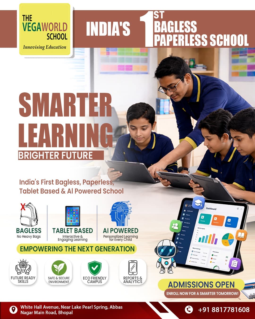 The <SchoolName /> School campus moment